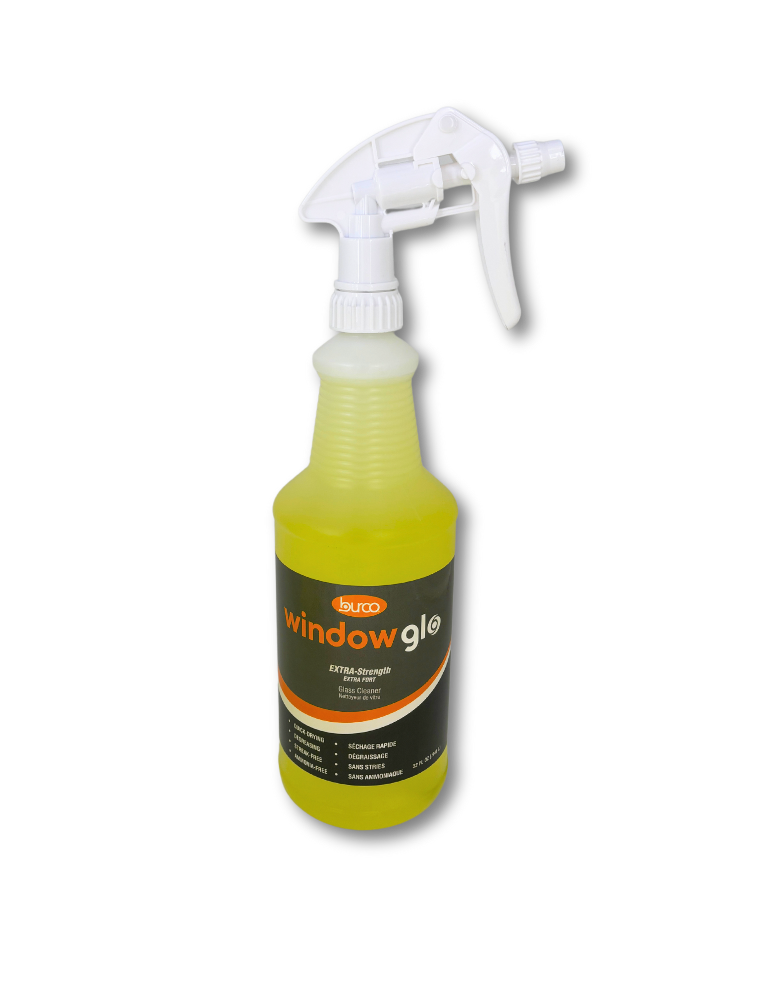 BURCO WINDOW GLO EXTRA STRENGTH- 32 OZ W SPRAYERS  12 PACK 